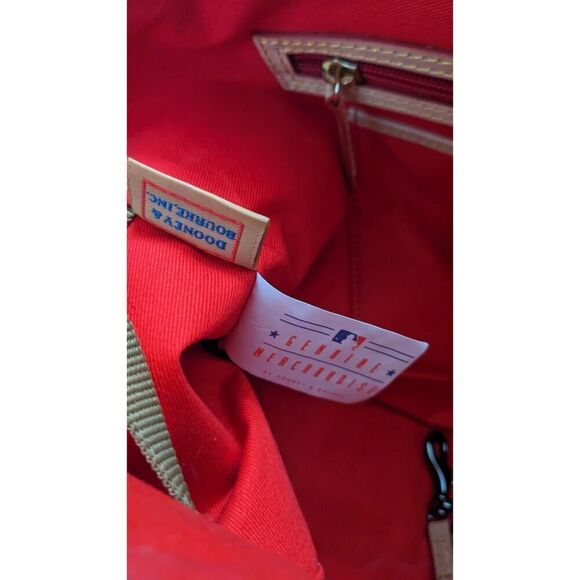 Dooney & Bourke MLB Washington Nationals Baseball‎ Large Tote Handbag Purse Bag - Picture 9 of 9